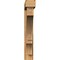 Ekena Millwork Balboa Block Rough Sawn Bracket w/ Offset Brace, Western Red Cedar, 6"W x 38"D x 38"H BKT0604X38X38BOA05RWR - alternate 3